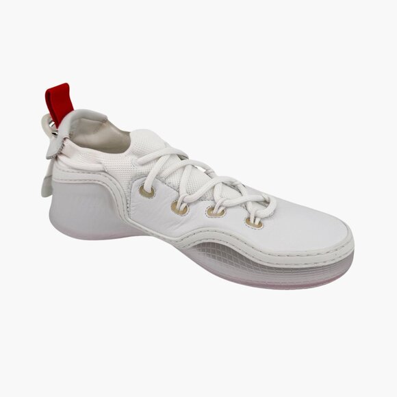 Christian Louboutin Arpoador White Drawstring Sneakers Size 39 US 9 Women 6958 - Picture 12 of 15